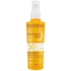 Bioderma Photoderm Spray SPF 50 + für trockene, sonnenempfindliche Haut, 200 ml
