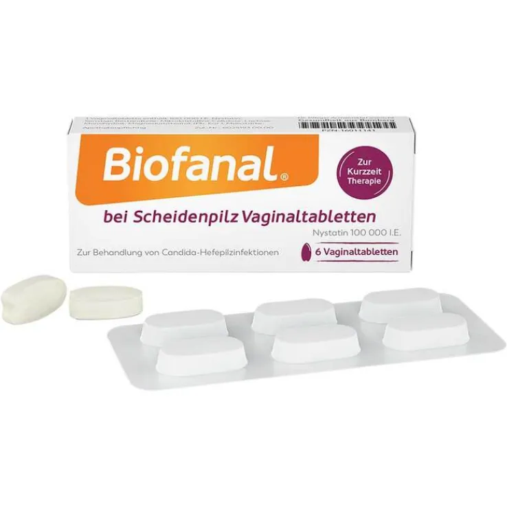 Biofanal® bei Scheidenpilz Vaginaltabletten, 6 St