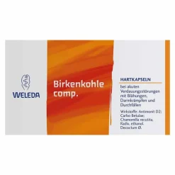 Birkenkohle comp. Hartkapseln, 50 St