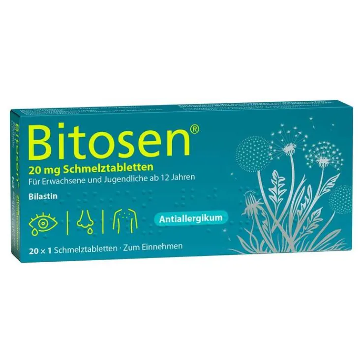 Bitosen 20 mg Schmelztabletten, 20 St