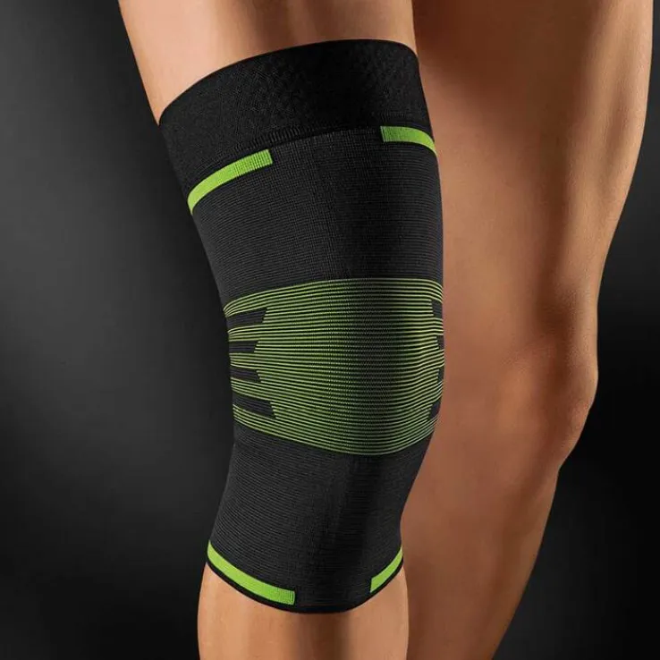 Bort Activecolor Sport Kniebandage XL schwarz / grün, 1 St