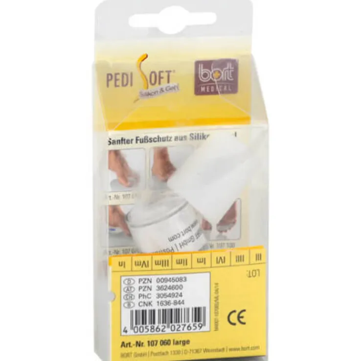Bort PediSoft Silikonring large, 2 St