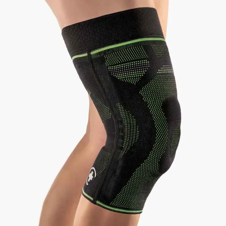 Bort Stabilogen Sport Kniebandage Größe 3 schw / grün, 1 St