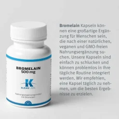 Bromelain 500 mg Kapseln, 60 St