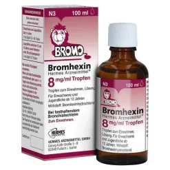 Bromhexin HERMES Arzneimittel® 8 mg/ml Tropfen, 100 ml