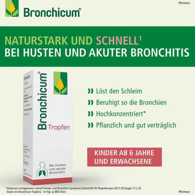 Bronchicum® Tropfen, 100 ml