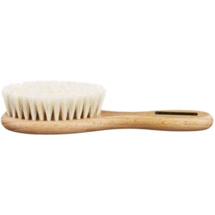 Bürste Baby Holz + Ziegenhaar, 1 St