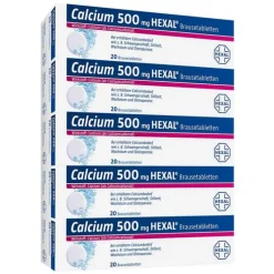 Calcium 500 Hexal Brausetabletten, 100 St