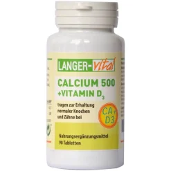 Calcium 500 mg + D3 10 µg Tabletten, 90 St
