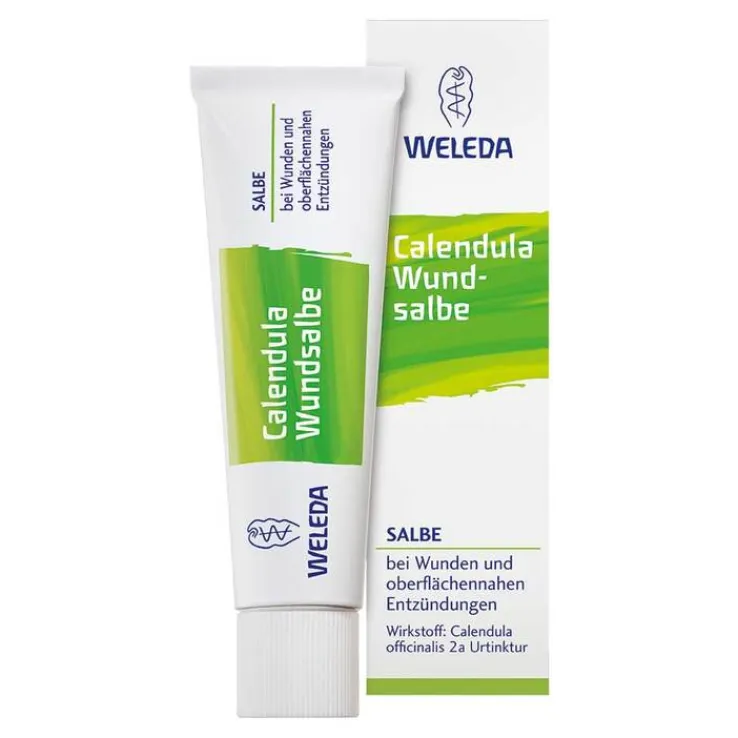 Calendula Wundsalbe bei Schürfwunden und Hautverletzungen, 25 g