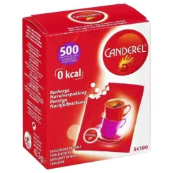 Canderel Nachfüllpackung Stückchen, 500 St