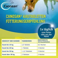 Canosan Kautabletten vet. (für Tiere), 30 St