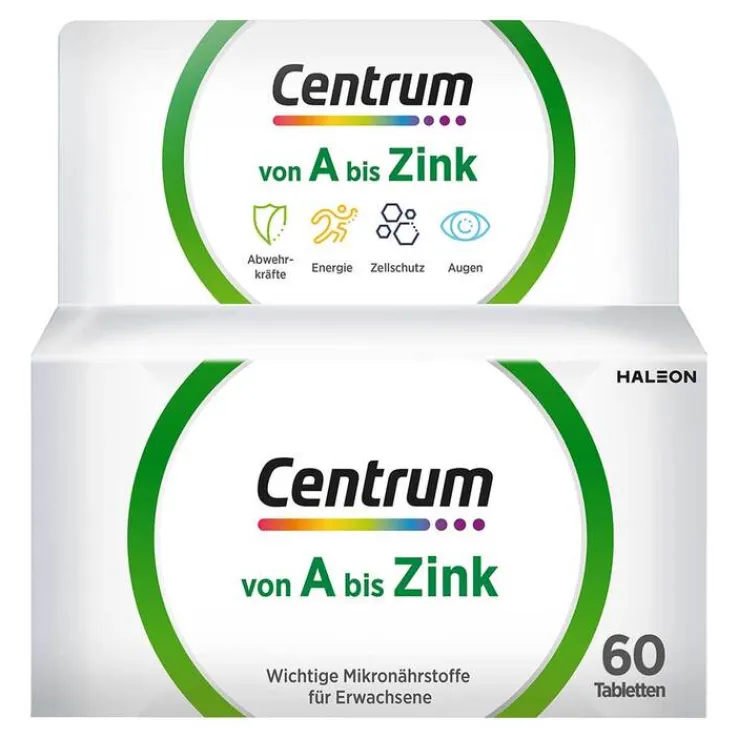 Centrum A-Zink Tabletten, 60 St