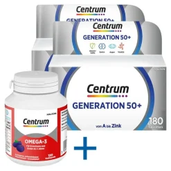 Centrum Generation 50 + Tabletten, 2x180 St