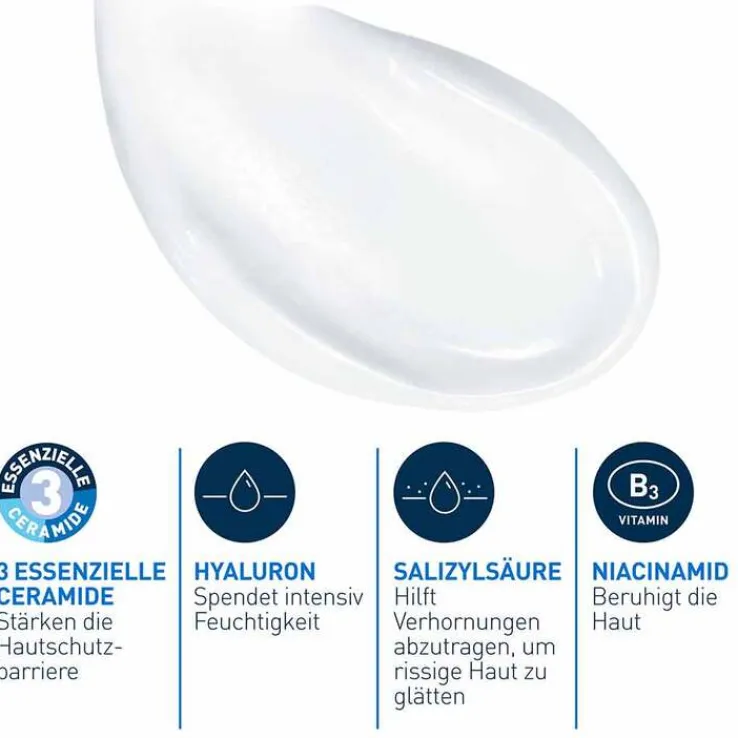 CeraVe SA regenerierende Fußcreme, 88 ml