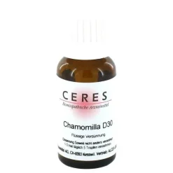 CERES Chamomilla D 30 Dilution, 20 ml