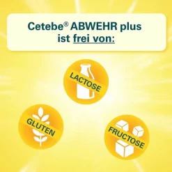Cetebe Abwehr plus Vitamin C + Vitamin D3 + Zink Kapseln, 120 St