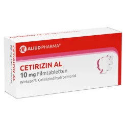 CETIRIZIN AL 10 mg Filmtabletten, 7 St