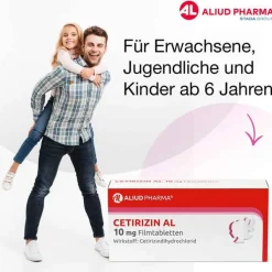 CETIRIZIN AL 10 mg Filmtabletten, 50 St