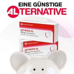 CETIRIZIN AL 10 mg Filmtabletten, 50 St
