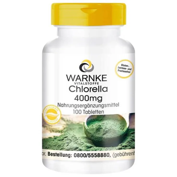 Chlorella 400 mg Tabletten, 100 St