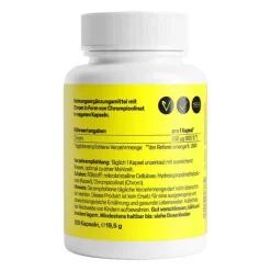 Chrompicolinat 250 µg in vegetarischen Kapseln, 120 St
