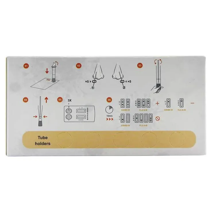 Citest 3 in 1 Selbsttest Covid-19 Antigen & Influe, 2x5 St