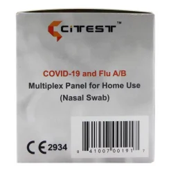 Citest 3 in 1 Selbsttest Covid-19 Antigen & Influe, 2x5 St