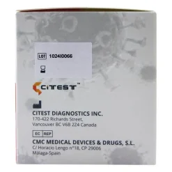 Citest 3 in 1 Selbsttest Covid-19 Antigen & Influe, 5x5 St