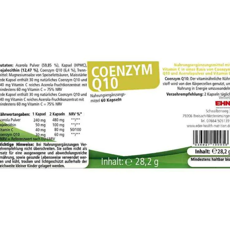 Coenzym Q10 Kapseln, 60 St