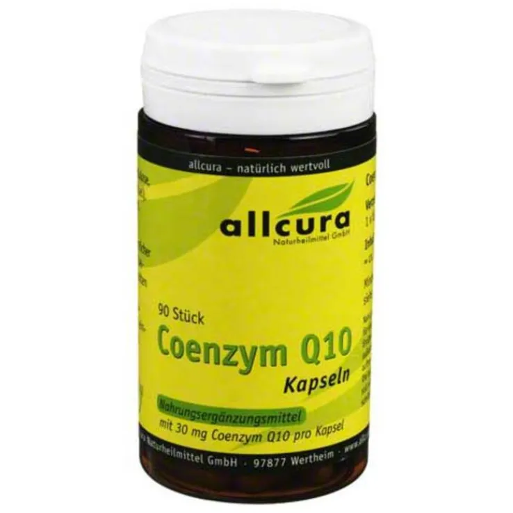 Coenzym Q10 Kapseln a 30 mg, 90 St