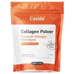 Collagen Pulver Kollagen Hydrolysat Peptide Rind, 480 g