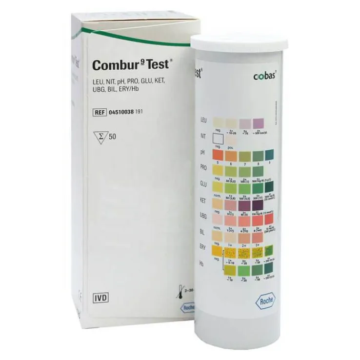 Combur 9 Test Teststreifen, 50 St