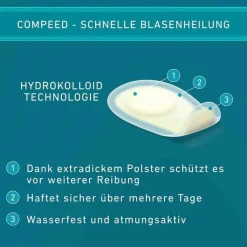 Compeed Blasenpflaster unter den Füßen, 5 St