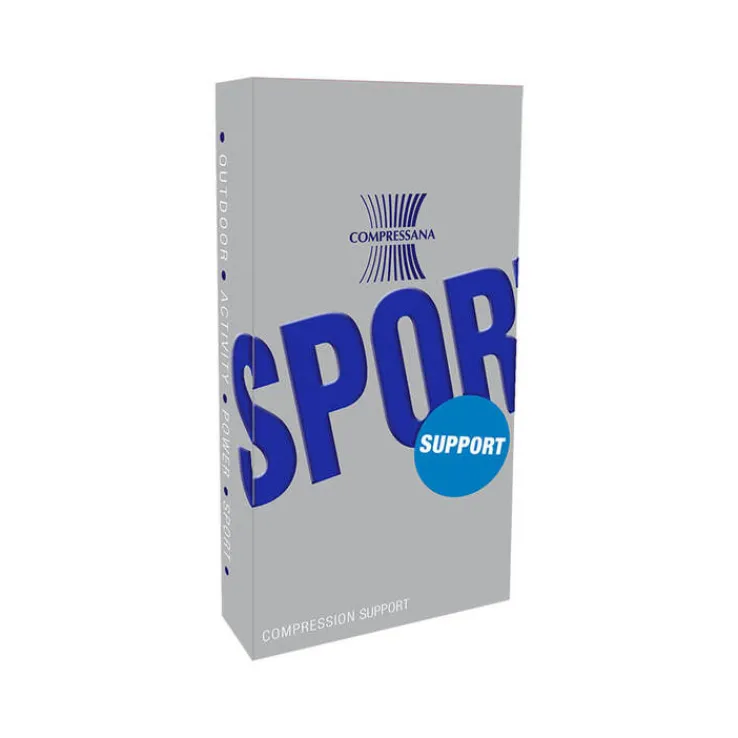 Compressana Sport Kniestrumpf Coolmax 2 schwarz, 2 St