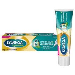 Corega Ultra Haftcreme Starker Halt + Versiegelung, 40 g