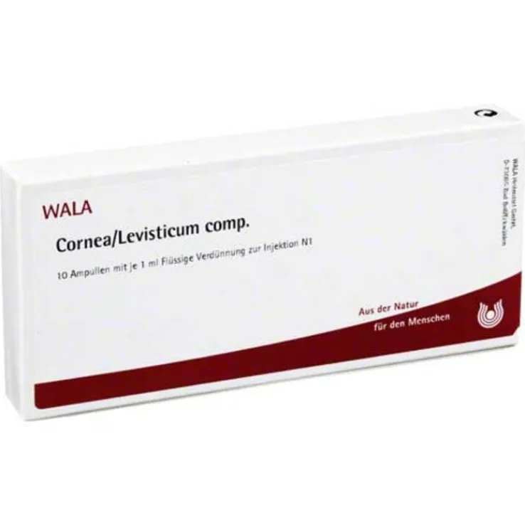 Cornea / Levisticum comp. Ampullen, 10X1 ml