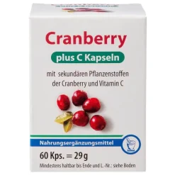 Cranberry + C Kapseln, 60 St