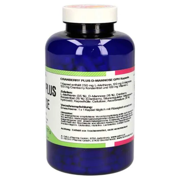 Cranberry Plus D-Mannose GPH Kapseln, 180 St
