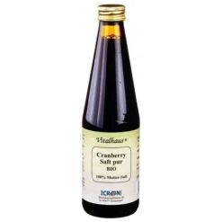Cranberry Saft pur bio Vital, 330 ml