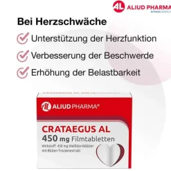CRATAEGUS AL 450 mg Filmtabletten, 100 St