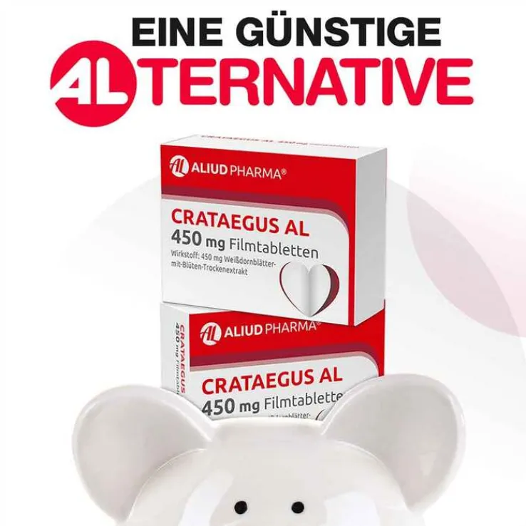 CRATAEGUS AL 450 mg Filmtabletten, 50 St