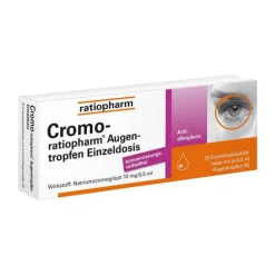 Cromo-ratiopharm® Augentropfen Einzeldosis, 20X0.5 ml