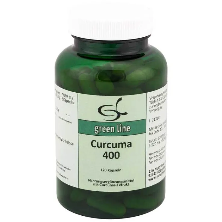 Curcuma 400 mg Kapseln, 120 St