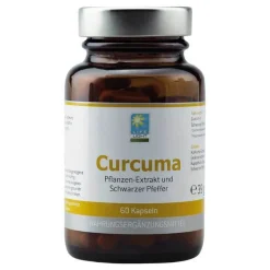 Curcuma + schwarzer Pfeffer Kapseln, 60 St