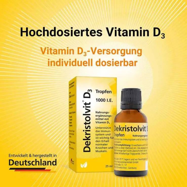Dekristolvit D3 1.000 I.E. Tropfen, 25 ml