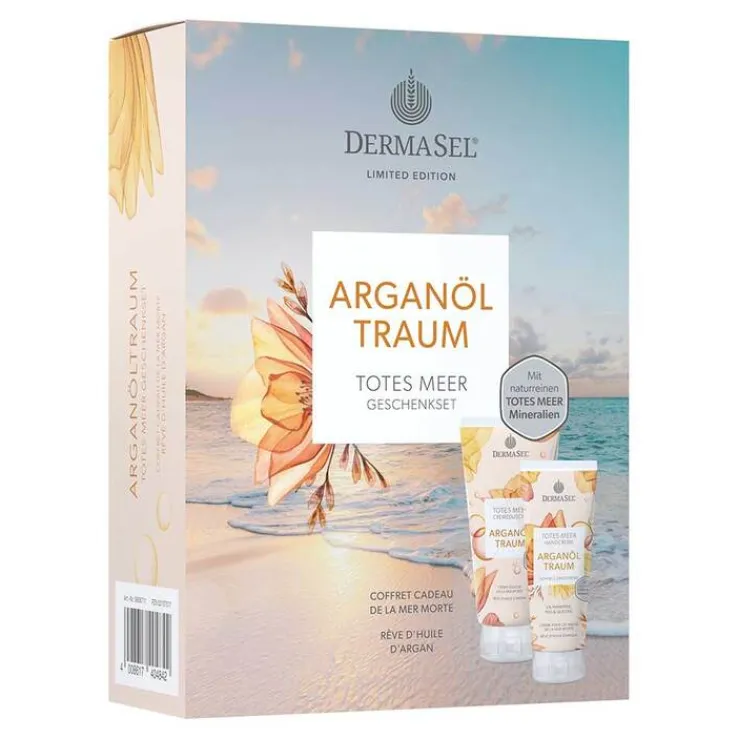 Dermasel Totes Meer Gesch.Set Arganöl Traum lim.Ed, 1 St