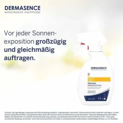 Dermasence Solvinea Spray LSF 50 + , 250 ml