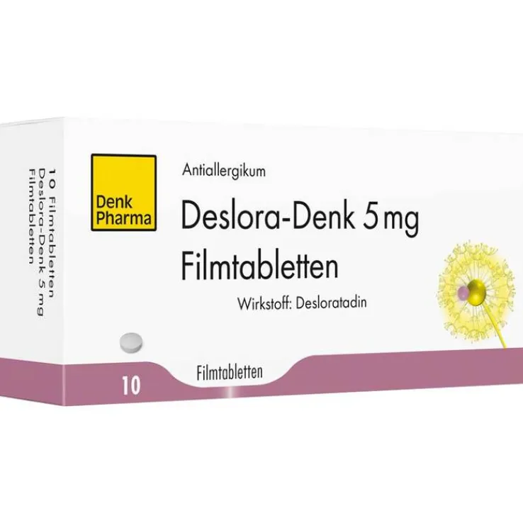 Deslora-Denk 5 mg Filmtabletten, 10 St