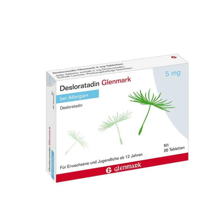 Desloratadin Glenmark 5 mg Tabletten, 20 St